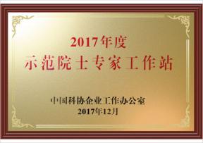 2017年度示范院士專(zhuān)家工作站