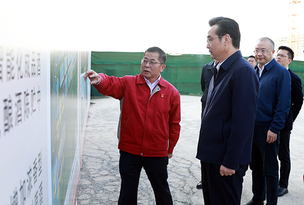 2022年10月24日，時(shí)任淮安市市長(cháng)、現任淮安市委書(shū)記史志軍調研今世緣發(fā)展情況及重點(diǎn)項目建設情況。